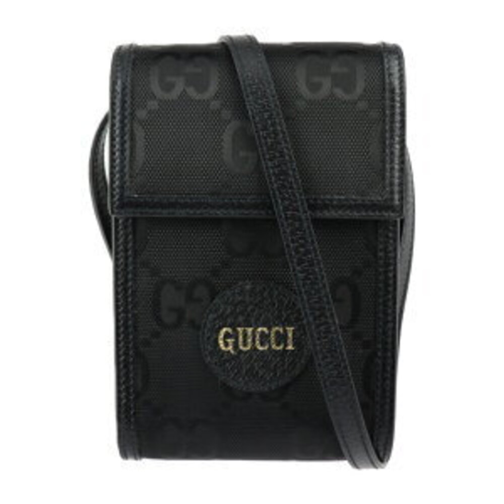 GUCCI Off The Grid GG shoulder bag black leather